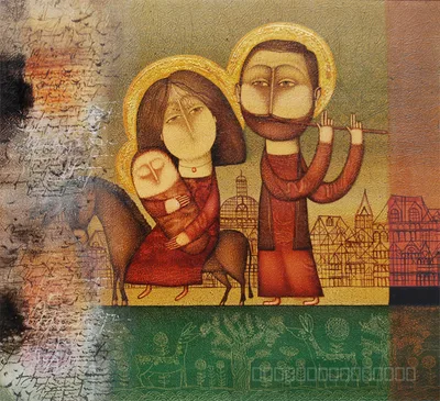 Работа, живопись, Армен Ваграмян