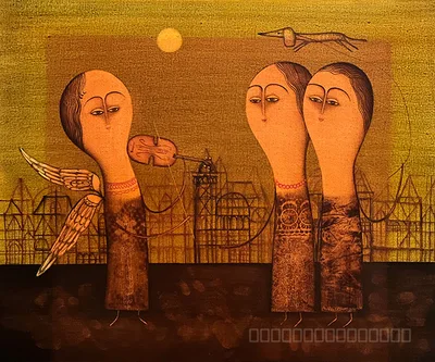 Работа, живопись, Армен Ваграмян