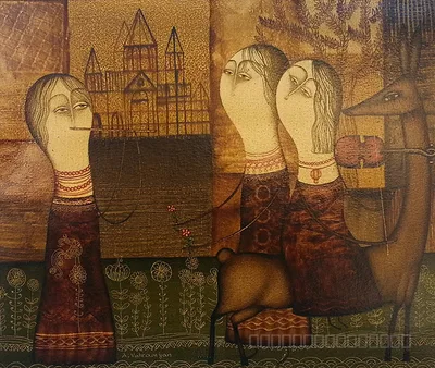 Работа, живопись, Армен Ваграмян
