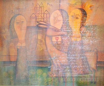 Работа, живопись, Армен Ваграмян