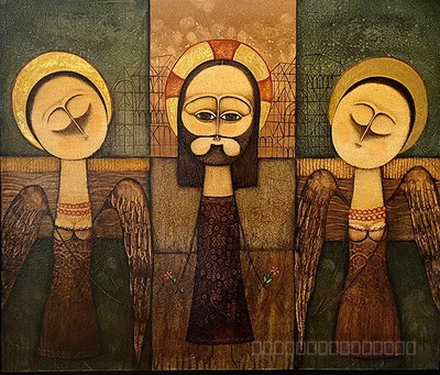 Работа, живопись, Армен Ваграмян
