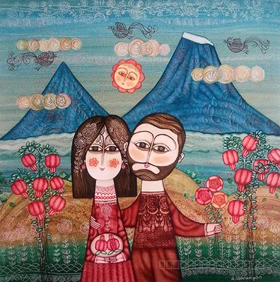 Работа, живопись, Армен Ваграмян